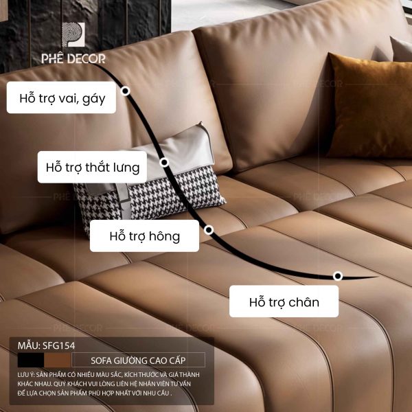 Sofa Giường Tự Động Philip SFG154 - Ảnh 6