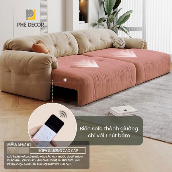 Sofa Giường Tự Động Madeline SFG161 - Ảnh 8