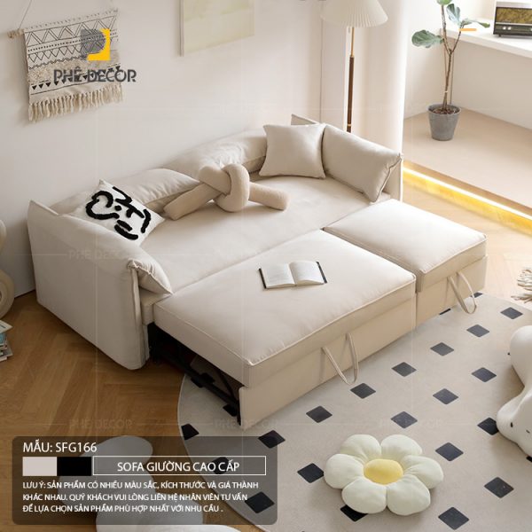 Sofa Giường Gỗ SFG166 - Ảnh 7