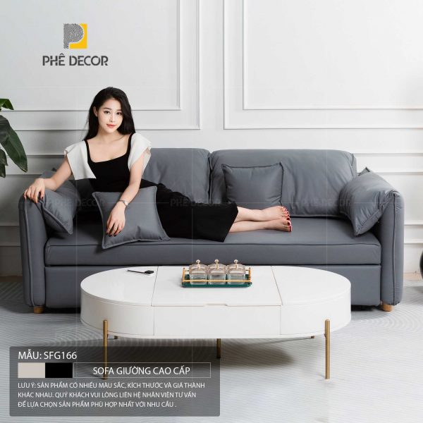 Sofa Giường Gỗ SFG166 - Ảnh 4