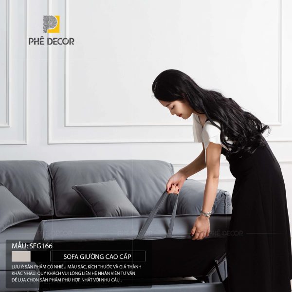 Sofa Giường Gỗ SFG166 - Ảnh 3