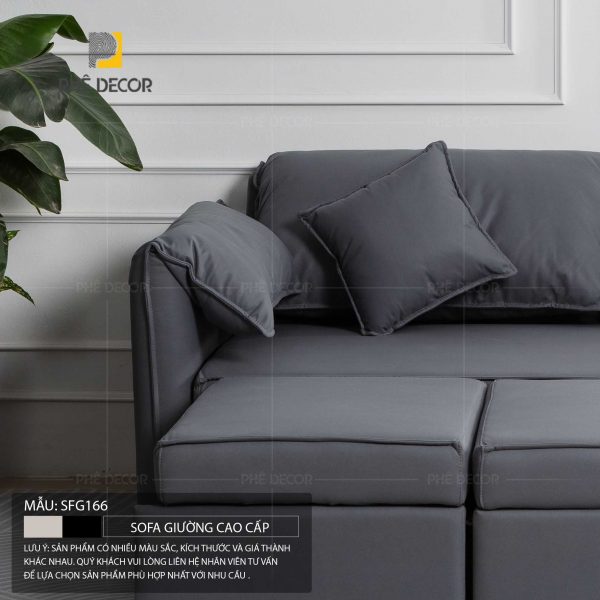 Sofa Giường Gỗ SFG166 - Ảnh 6