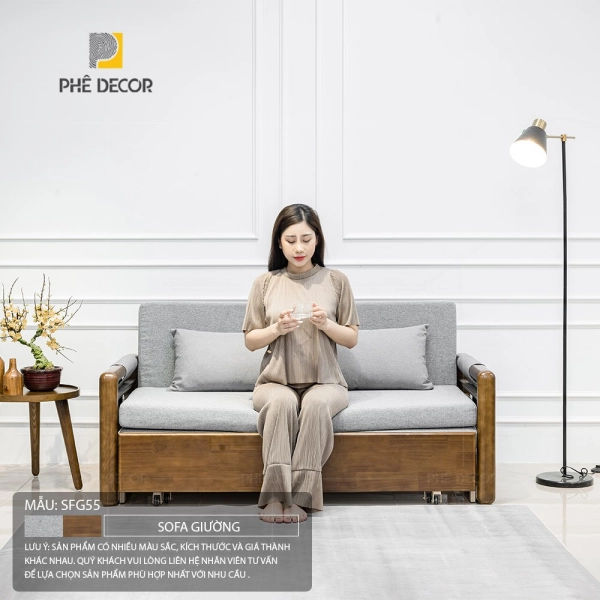 SFG55 là lựa chọn hoàn hảo cho những gia đình yêu thích phong cách hiện đại, cá tính