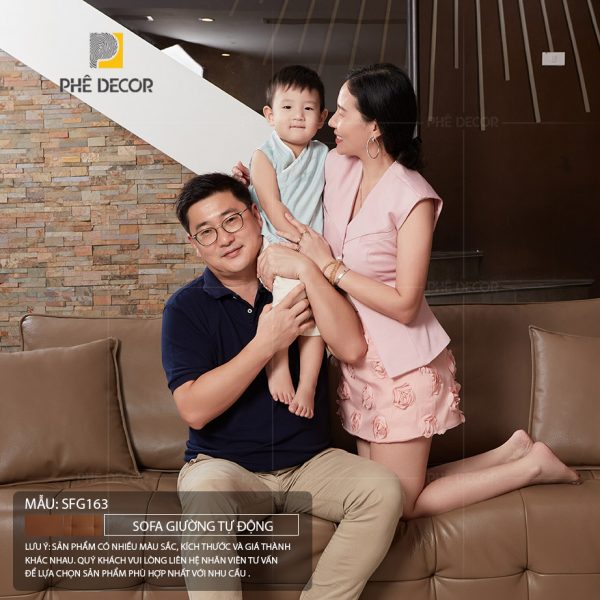 Sofa Giường Tự Động Latalia SFG163 - Ảnh 11
