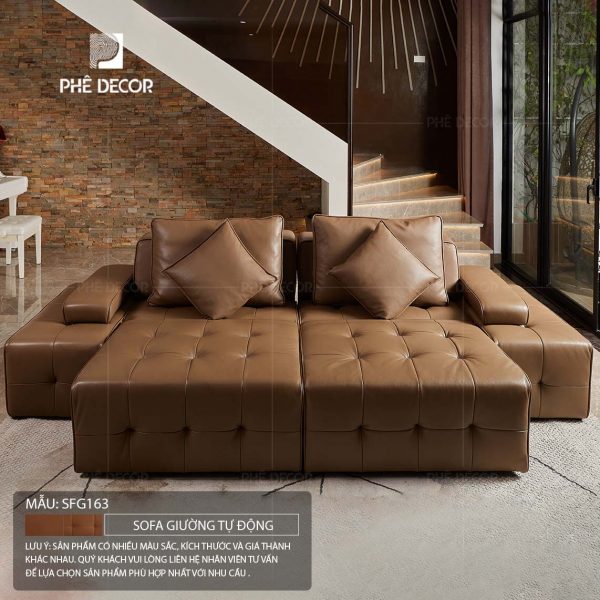 Sofa Giường Tự Động Latalia SFG163 - Ảnh 12