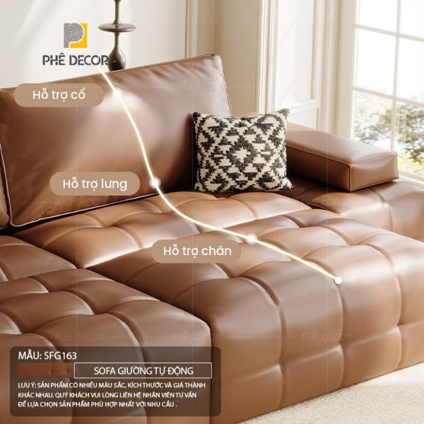 Sofa Giường Tự Động Latalia SFG163 - Ảnh 9