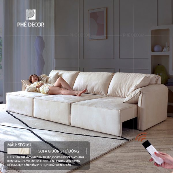 Sofa giường tự động Roma SFG167 - Ảnh 9