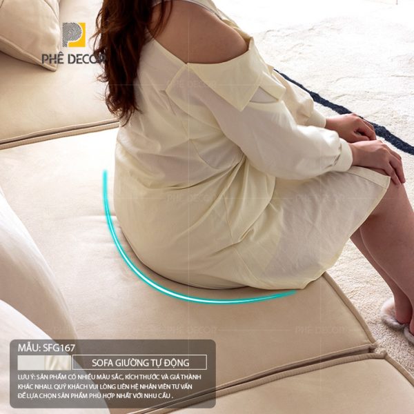 Sofa giường tự động Roma SFG167 - Ảnh 11