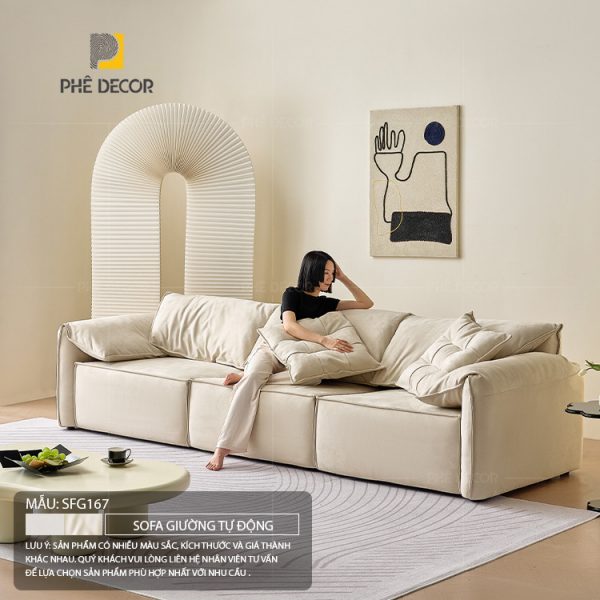Sofa giường tự động Roma SFG167 - Ảnh 4