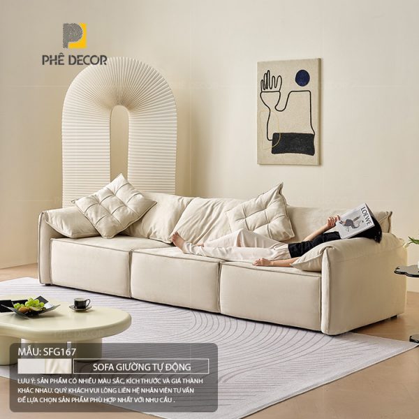 Sofa giường tự động Roma SFG167 - Ảnh 5