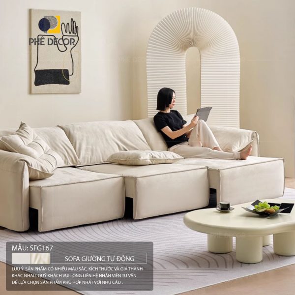 Sofa giường tự động Roma SFG167 - Ảnh 6