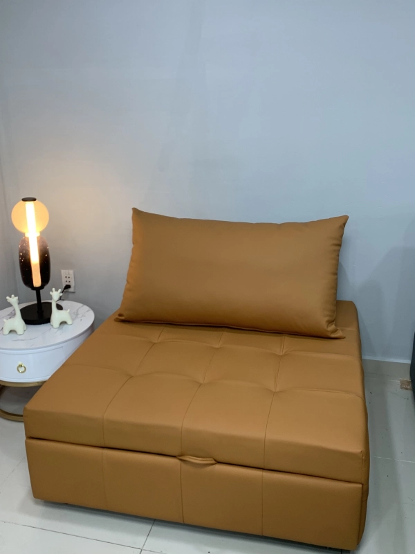 Với kích thước nhỏ gọn và tính linh hoạt vượt trội, sofa giường đơn cho 1 người nằm có tính ứng dụng cực kỳ cao