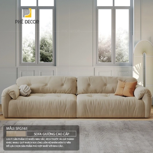 Đối với các đơn vị kinh doanh lưu trú, việc trang bị một chiếc sofa giường thông minh 1m6 là một quyết định đầu tư cực kỳ hiệu quả