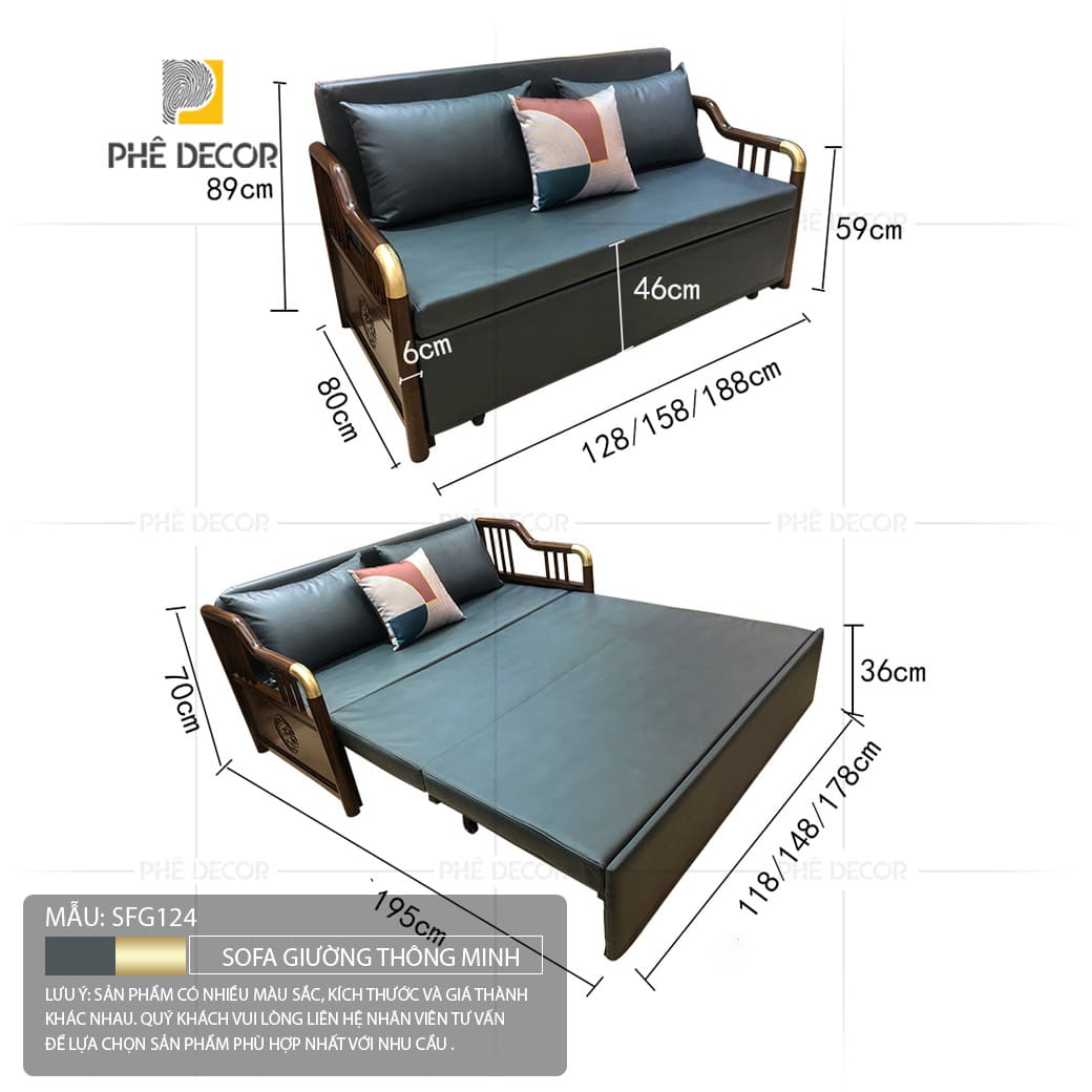 Những lợi ích mà một chiếc sofa giường gấp gỗ mang lại là rất thiết thực