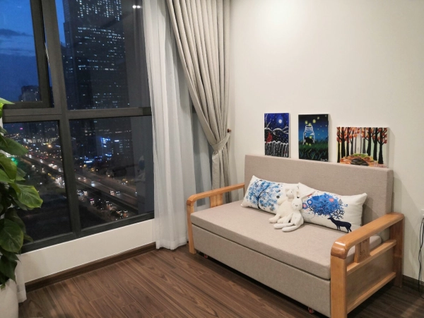 Hình ảnh thực thế của sản phẩm Ghế sofa giường gỗ TPHCM tại nhà khách hàng của Phê luxury