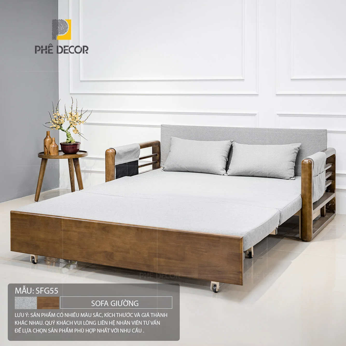 Edo SFG55 là một thiết kế độc đáo, mang một chút hơi hướng công nghiệp (Industrial) vào trong phong cách Bắc Âu
