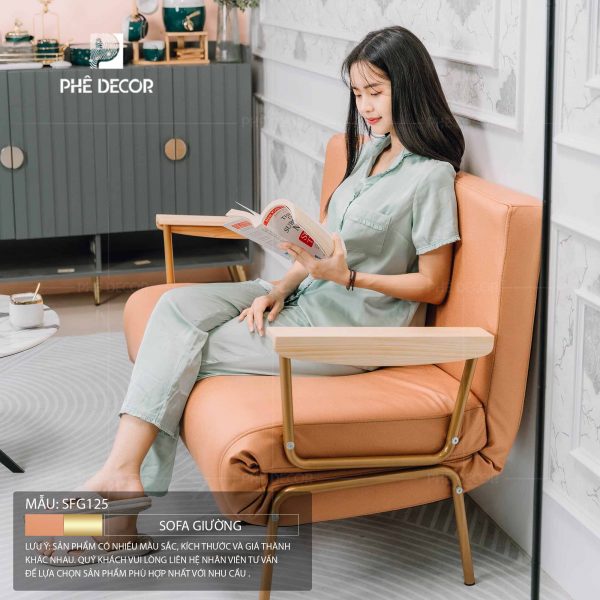 Sofa Giường Đơn Rae SFG125 - Ảnh 9