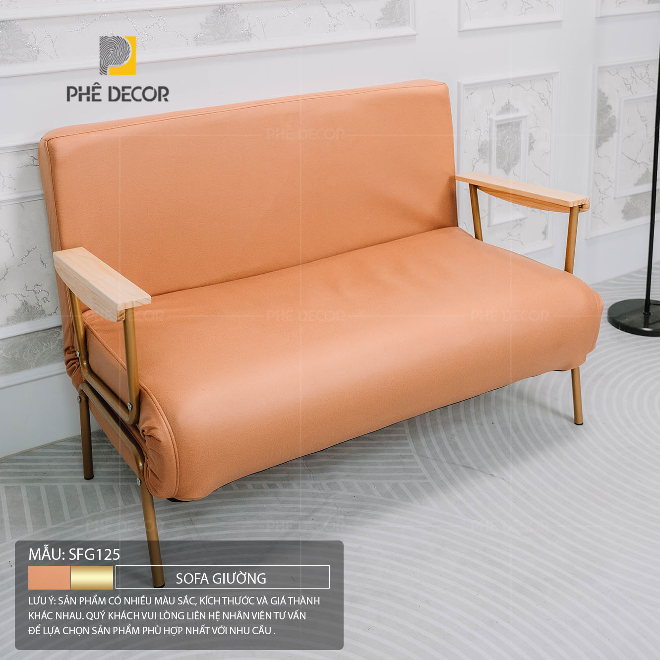 Ưu điểm vượt trội của sofa giường tay giật là thao tác cực kỳ nhanh