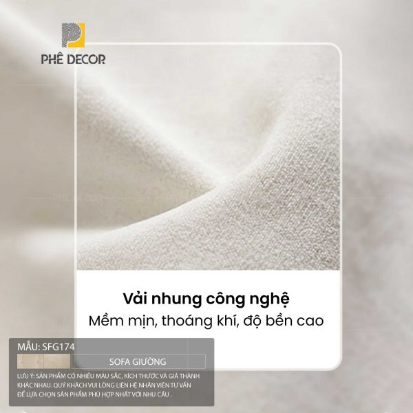 SFG174 - Sofa Giường Đơn - Ảnh 10