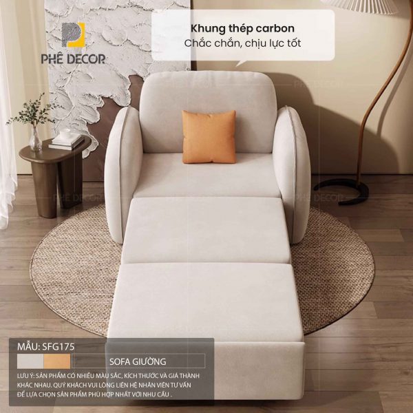 SFG175 - Sofa Giường Đơn Cao Cấp - Ảnh 9