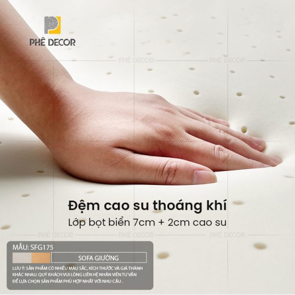 SFG175 - Sofa Giường Đơn Cao Cấp - Ảnh 11