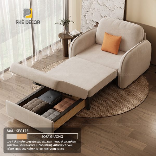SFG175 - Sofa Giường Đơn Cao Cấp - Ảnh 4