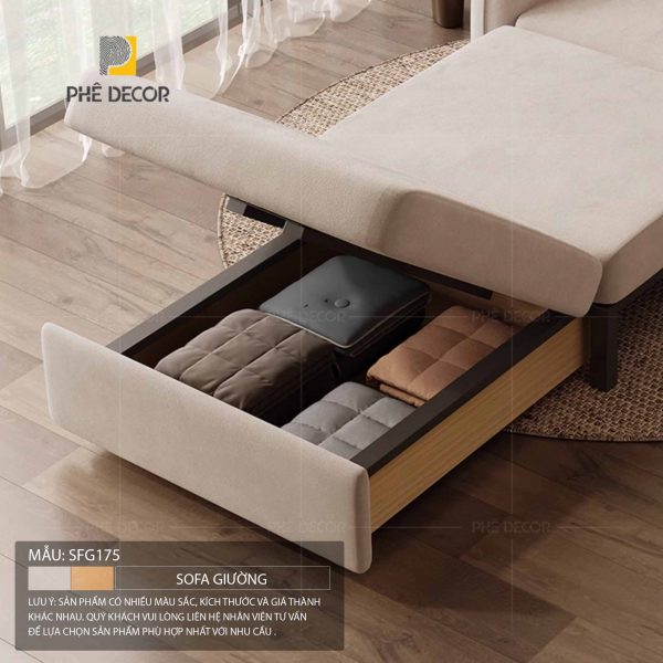 SFG175 - Sofa Giường Đơn Cao Cấp - Ảnh 6