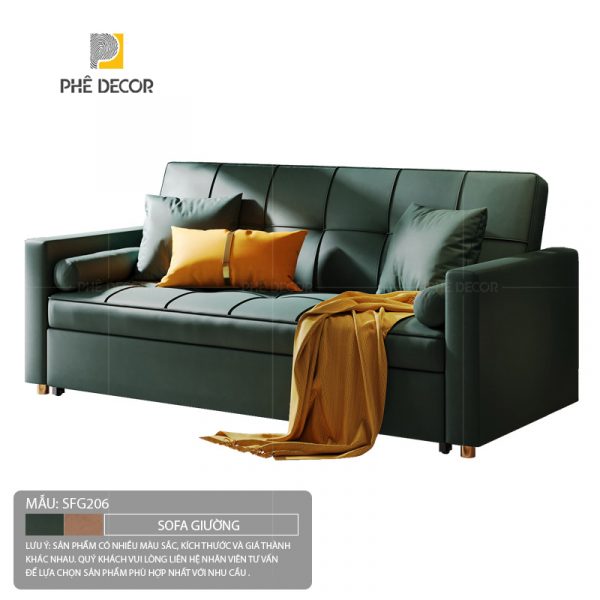 SFG206 - Sofa Giường Gỗ Sồi Nga - Ảnh 6
