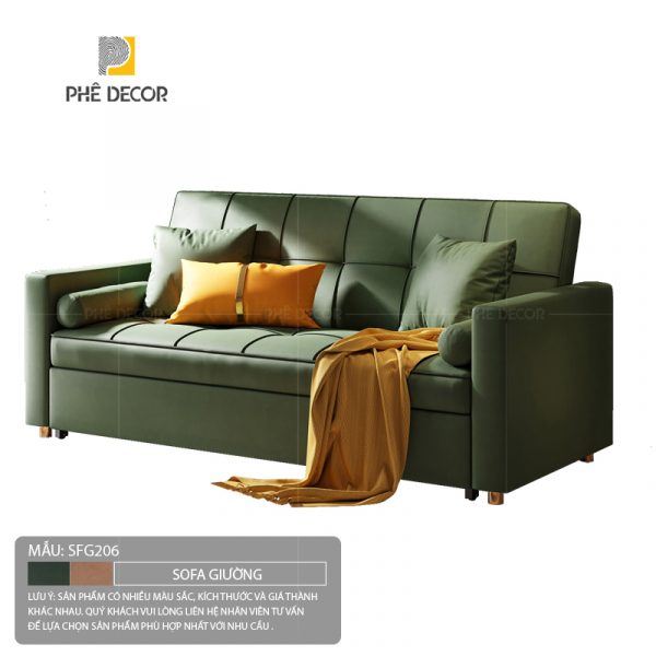SFG206 - Sofa Giường Gỗ Sồi Nga - Ảnh 7