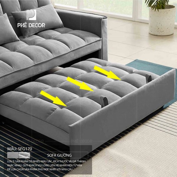 Sofa giường xuất Mỹ Ravenna SFG170 - Ảnh 13
