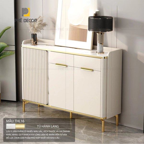Có rất nhiều mẫu mã tủ hành lang, bao gồm các dòng tủ mặt đá cao cấp, tủ gỗ công nghiệp hiện đại và tủ kết hợp gỗ tự nhiên