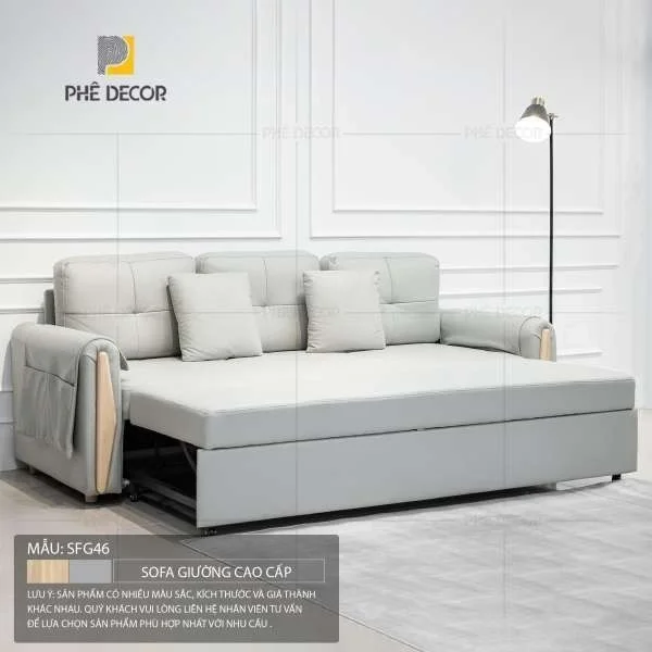 Vải nỉ là một trong những chất liệu vỏ bọc sofa giường phổ biến nhất