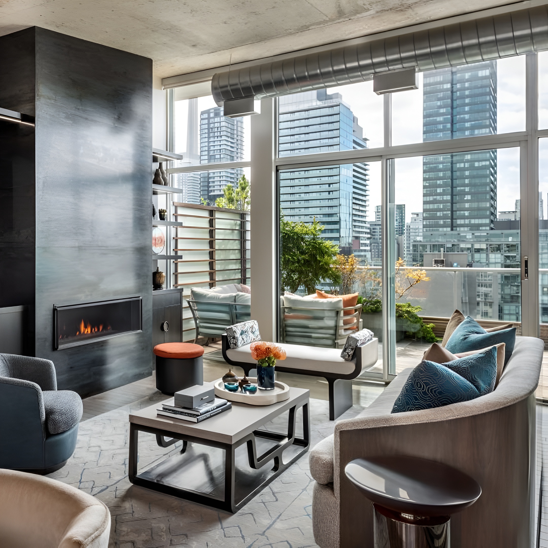 Thiết kế nội thất Penthouse Novara