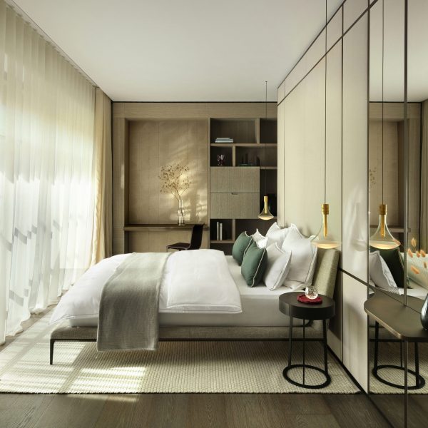 Nhà biệt thự 3 tầng mái bằng đẹp Bolzano Villa - Ảnh 12