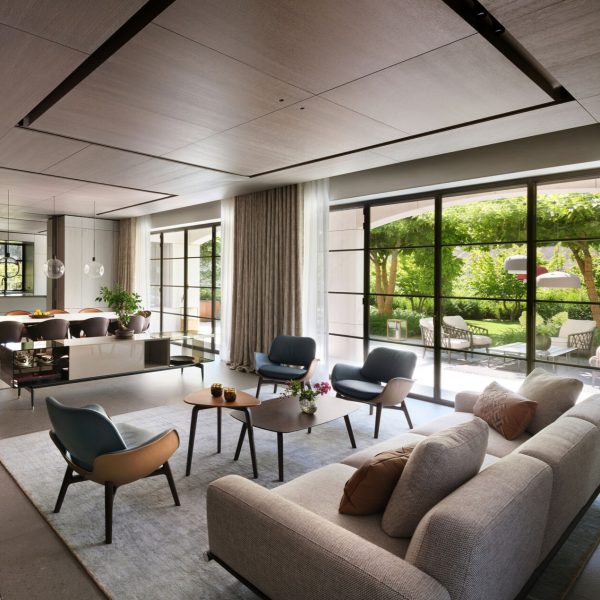 Nhà biệt thự 3 tầng mái bằng đẹp Bolzano Villa - Ảnh 9