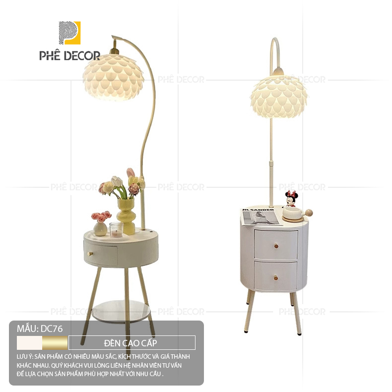 Ứng dụng và gợi ý bài trí với đèn cây Softy DC76