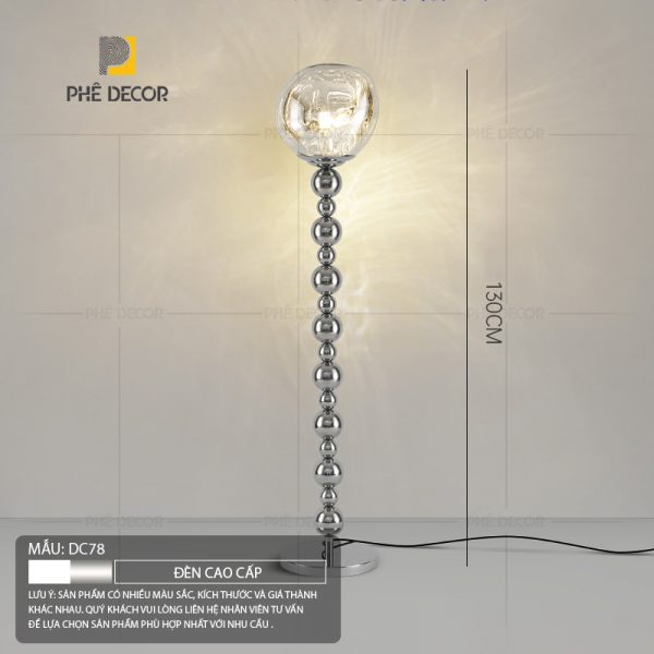Đèn cây phòng khách Glassy DC78 - Ảnh 7