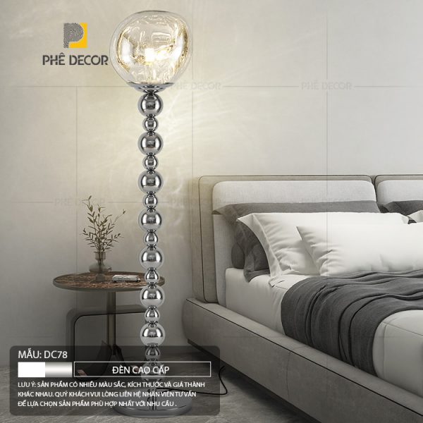 Đèn cây phòng khách Glassy DC78