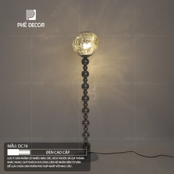Đèn cây phòng khách Glassy DC78 - Ảnh 2