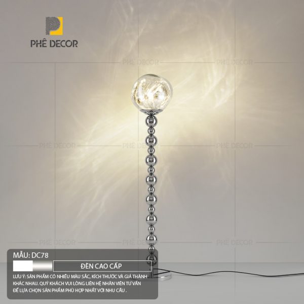 Đèn cây phòng khách Glassy DC78 - Ảnh 4