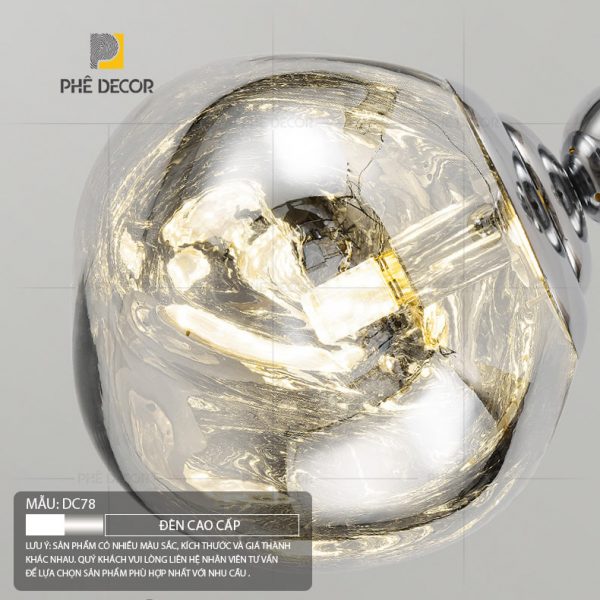 Đèn cây phòng khách Glassy DC78 - Ảnh 5