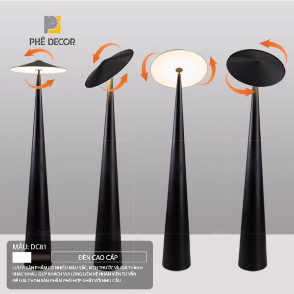 Đèn cây phòng khách Mikenco DC81 - Ảnh 4