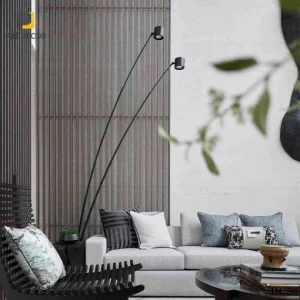 Đèn cây phòng khách tối giản DC50