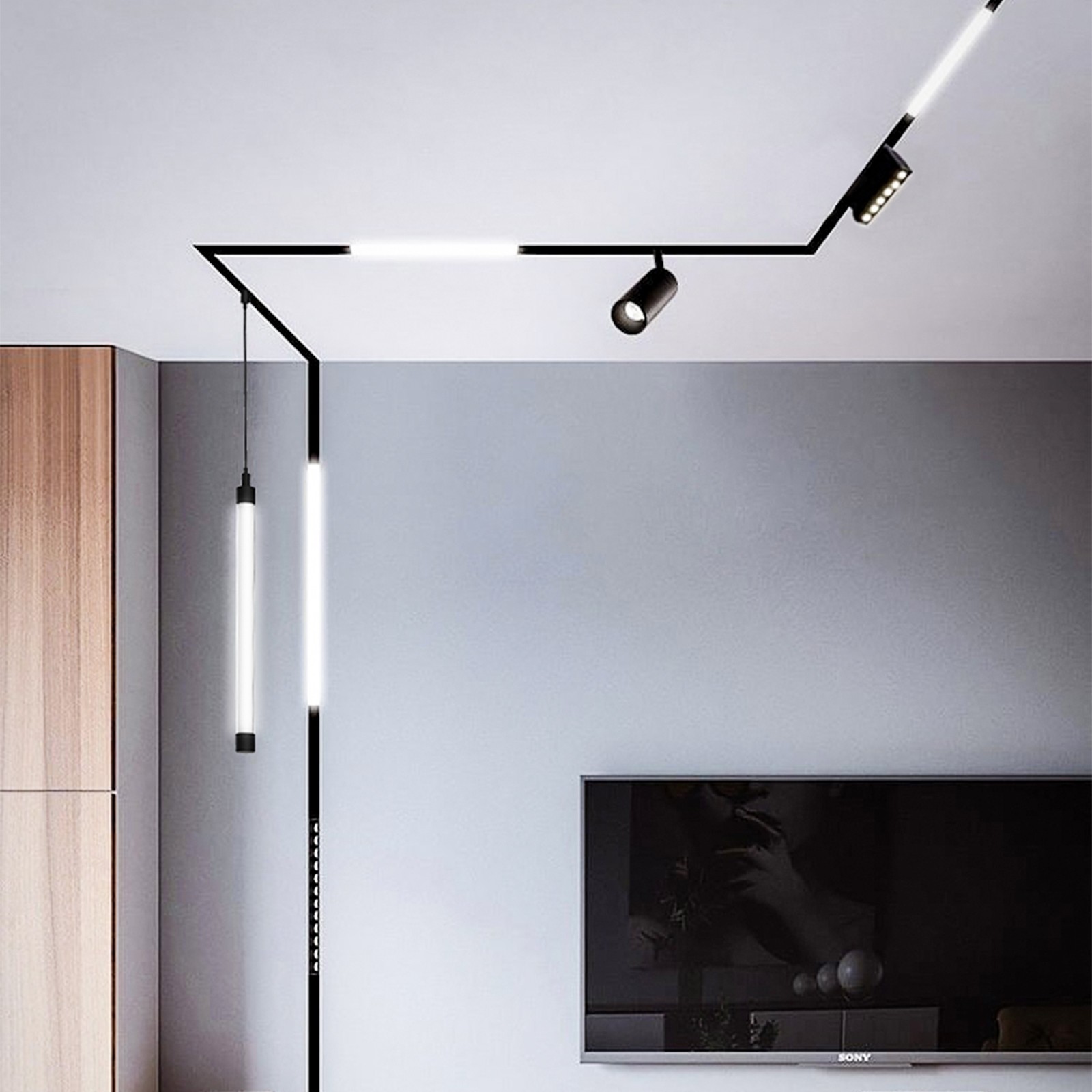 Đèn LED nam châm được cấu thành từ nhiều bộ phận chuyên biệt