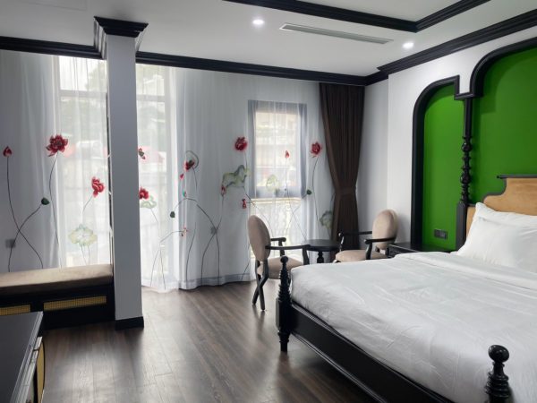 Thi công rèm biệt thự spa Vy Anh tại Quảng Ninh