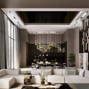 Quy Tắc "High & Wide" Trong Treo Rèm Thông Tầng Là Gì?