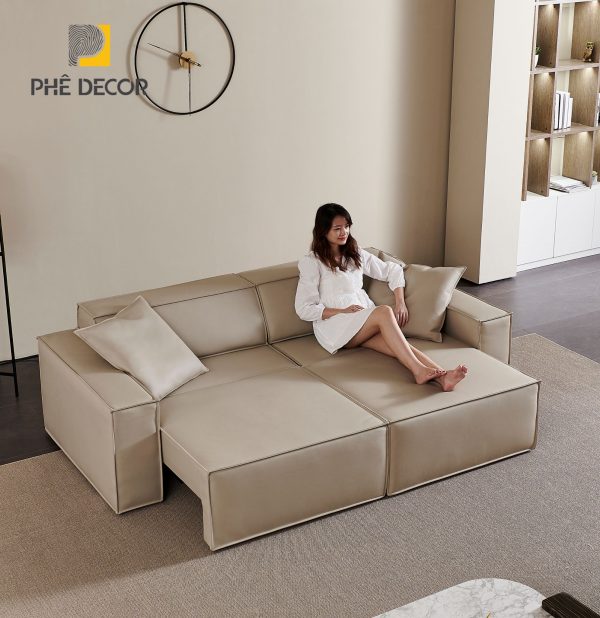 Sofa giường tự động Baichun STD828 - Ảnh 3