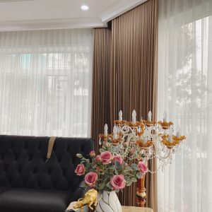 Thi công rèm biệt thự Tulip