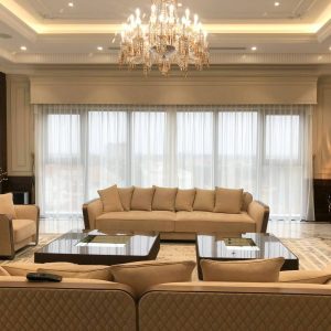 Thi công rèm biệt thự tại Hưng Yên