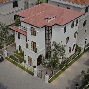 Biệt thự tân cổ điển 3 tầng Splendora An Khánh